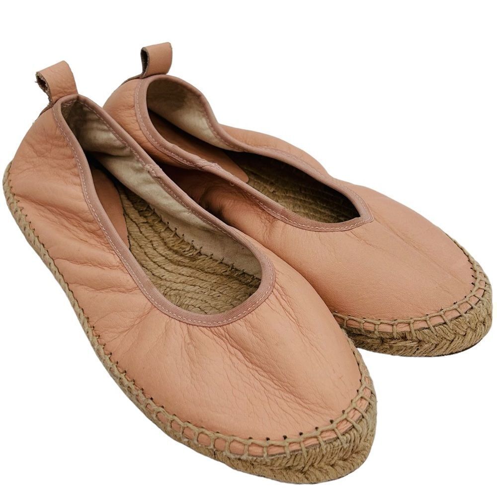 Free People Blush Flats with Patterned Strap - Picture 2 of 12